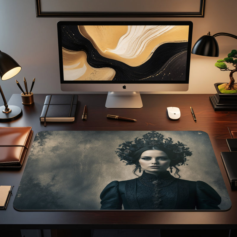 Polyester Desk Pad, 31.5x15.5
