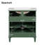 Meuble-lavabo de 30 pouces avec lavabo en céramique, porte à fermeture en douceur et tablettes réglables pour un rangement amélioré-116332356