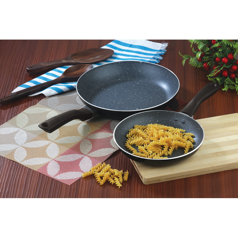Wrenn Aluminum Non-Stick Frying Pan Set