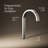 Components Bathroom Sink Spout with Ribbon Design-124974589