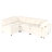 Upholstered Modular Sofa With Storage Space, USB/Wireless Charging & Bluetooth Speaker In Arm-1129868918