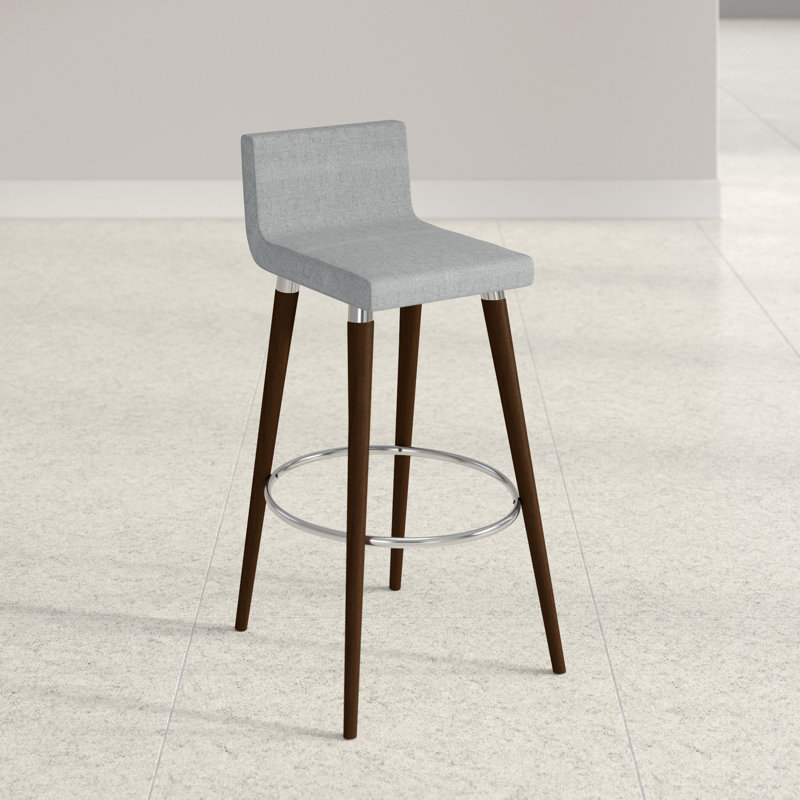 Tabouret de comptoir et de bar Gladwell, Argent, Barre