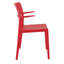 Fauteuil de salle à manger empilable Jeffrey-1147700531