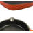 BergHOFF Neo 2Pc Orange Enamel on Cast Iron Cookware Set with 10" Fry Pan and 11" Grill Pan