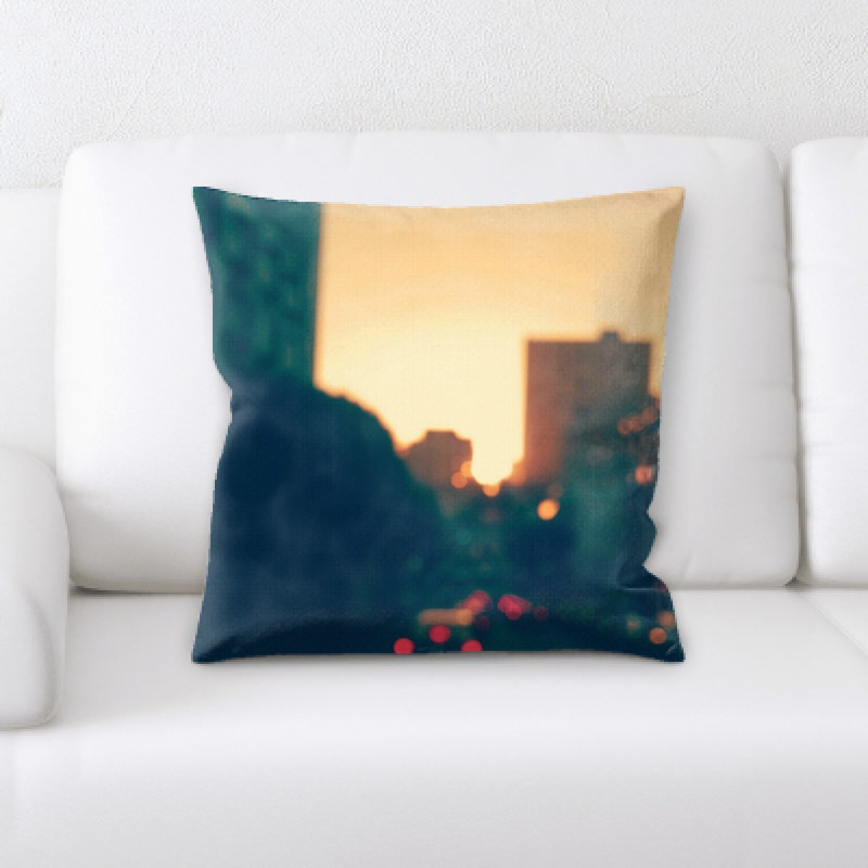 Coussin décoratif flou