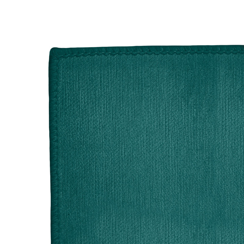 Tapis vert/bleu marine/crème tissé à plat Seattle, Rectangle 4 pi x 6 pi