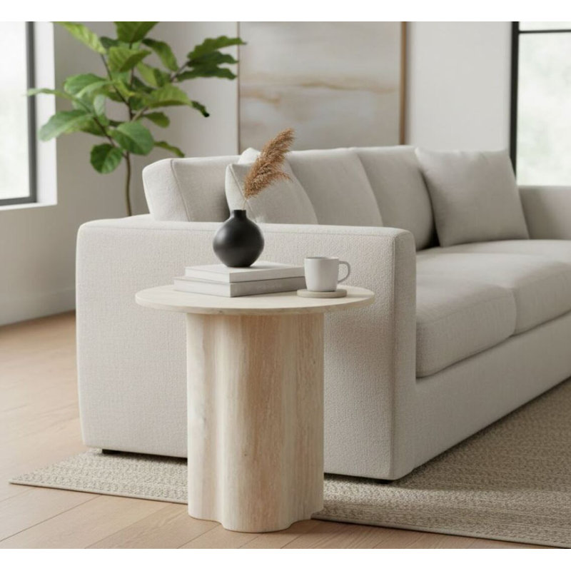 Table d'appoint Madrid, Naturel