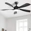 Ventilateur de plafond moderne de 52 pouces avec 3 moteurs à courant continu réversible à télécommande et 5 pales en ABS à intensité variable-1264887665-1264887667