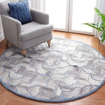 Merignac Hand Tufted Performance Geometric Rug