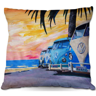 Reversible Throw Pillow