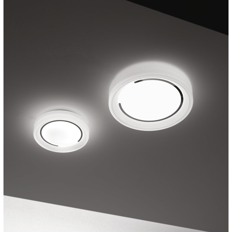Ceiling light 1-light Messer, Gold and black, 3 x LED 24W 2160 lm 3000 K (included)