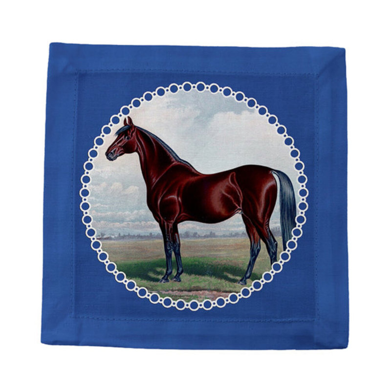 Square Napkins, Blue