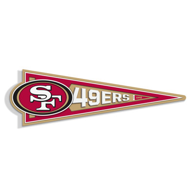 NFL San Francisco 49ers Pennant Sign