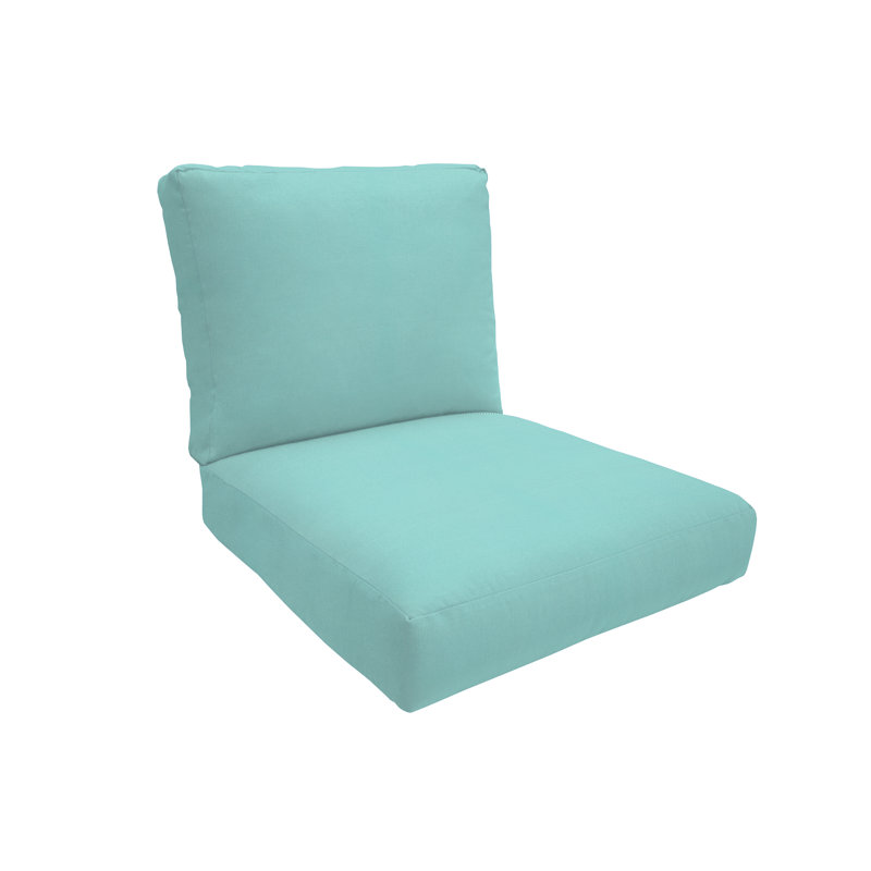 Coussin de chaise longue d'extérieur monobloc en tissu Sunbrella® Eddie Bauer, H 5 po x l 23 po x P 24 po