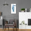  «Up To The Surface» par Kamdon Kreations, art mural en verre acrylique, 12 po x 24 po-825502615