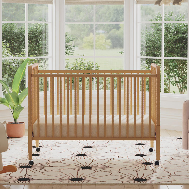Lit de bébé convertible 3-en-1 Jenny Lind, Miel