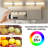 Dimmable LED Vanity Light Fixture With Acrylic Shade - Modern Bathroom Sconce For Mirror, Bedroom, And Living Room - Energy Efficient 36W 3000K Lighting-50450817-50450821