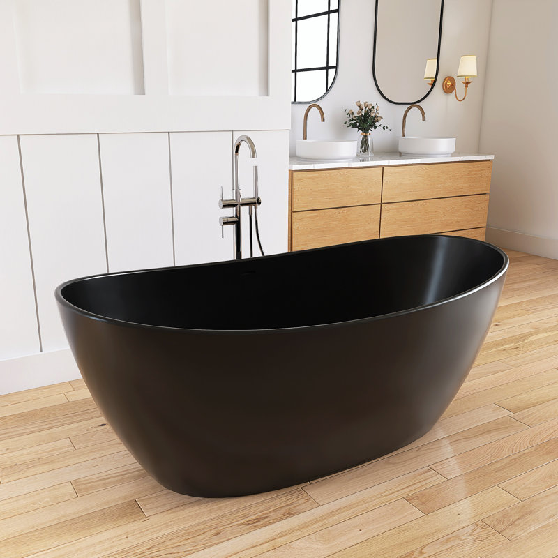 Double baignoire Forma, Noir mat