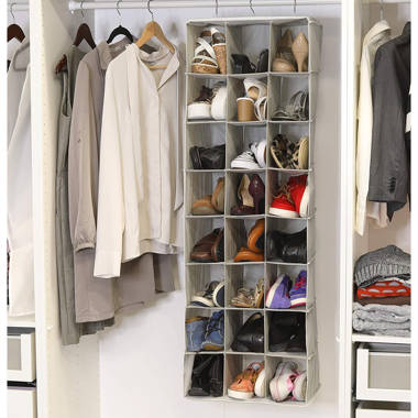 Over The Door Shoe Organizer,hanging Shoe Rack Holder With 24