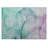 2' X 3' Green Abstract Washable Non Skid Indoor Outdoor Area Rug