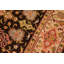 Tapis brun en laine noué à la main 6 pi 2 po x 8 pi 11 po Abagail