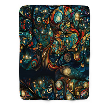 Christmas Holiday Pines - 1 Piece Premium Blanket