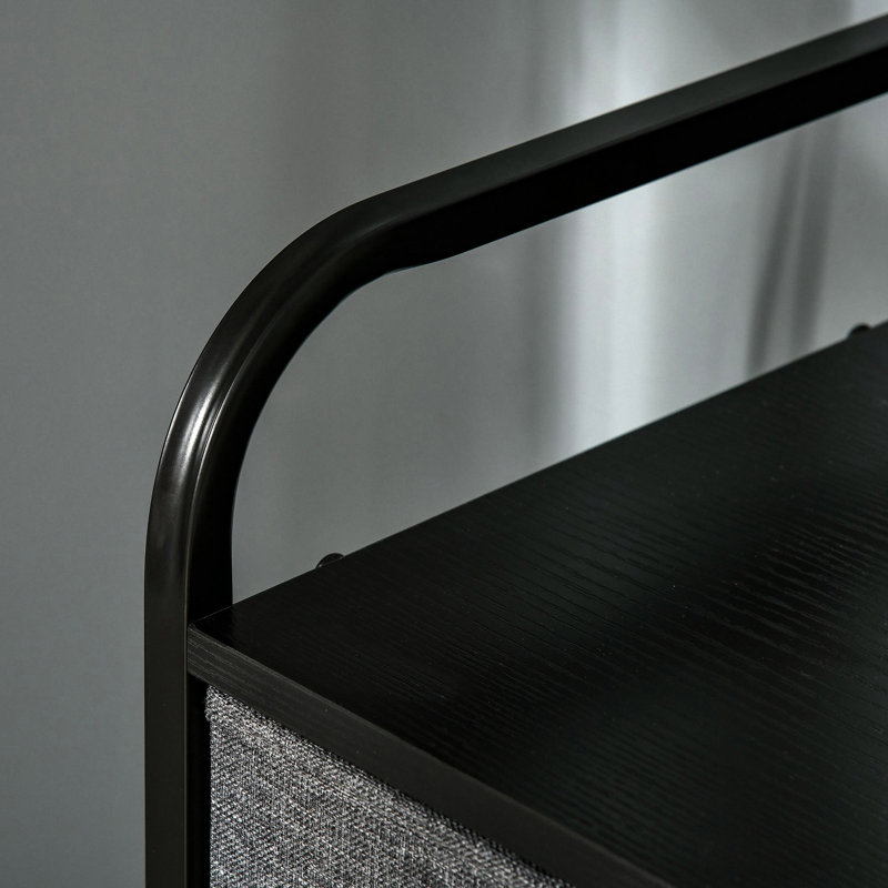 Commode 5 tiroirs gris