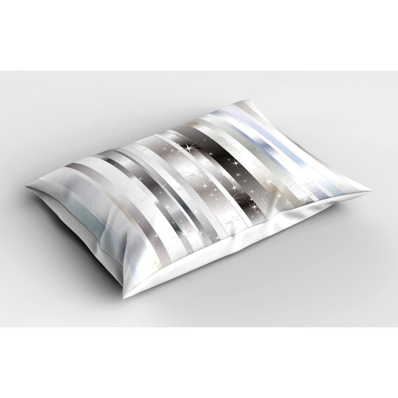 Star Polyester Abstract Sham Set, Twin