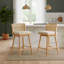 Tabouret de bar rembourré