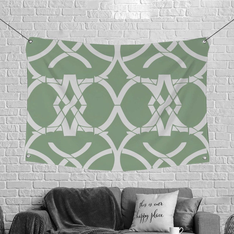 Tapisserie en microfibre, H 68 po x l 80 po