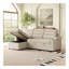 Canapé-lit de 83,5 po, canapé-lit convertible en polyester avec inclinable de rangement et porte-gobelet pour le salon, espaces restreints-634009538