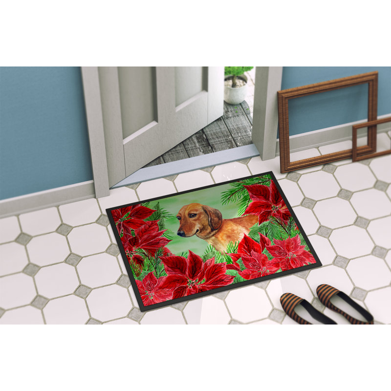 Non-Slip Outdoor Doormat, Rectangle 1'6" x 2'3"