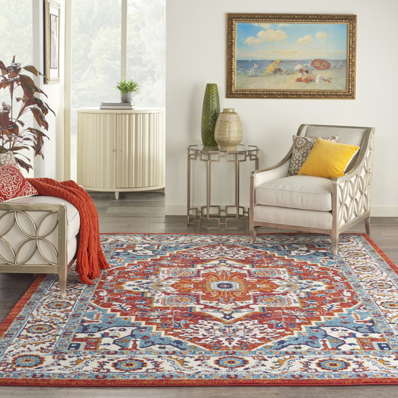 Oriental Indoor Rug, Rectangle 8' x 10'