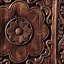 Buffet de rangement en bois massif sculpté-1866226235