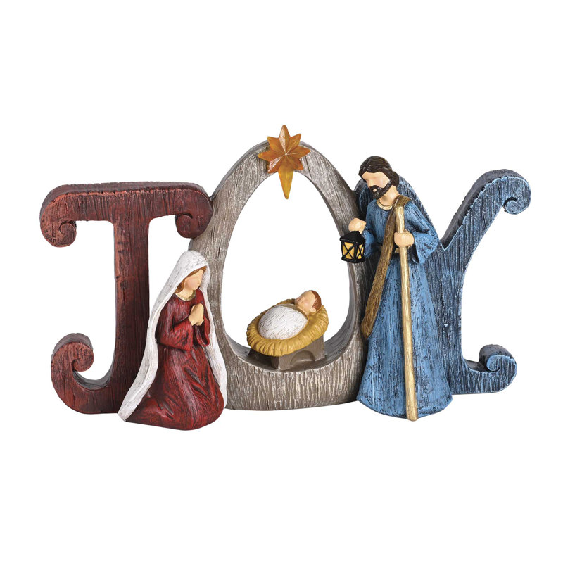 Crèche de Noël 1 pièce 4,75H Joy Family