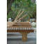Capri Outdoor Teak Chaise Lounge