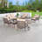 Aalaysia 9-Piece Outdoor Wicker Conversation Set