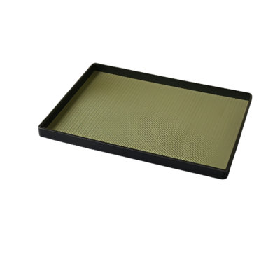Luxurious Entryway Organizer Tray: Rectangular Leather Tray For Tea, Aromatherapy, Cup Storage, And Home Decor In Living Room