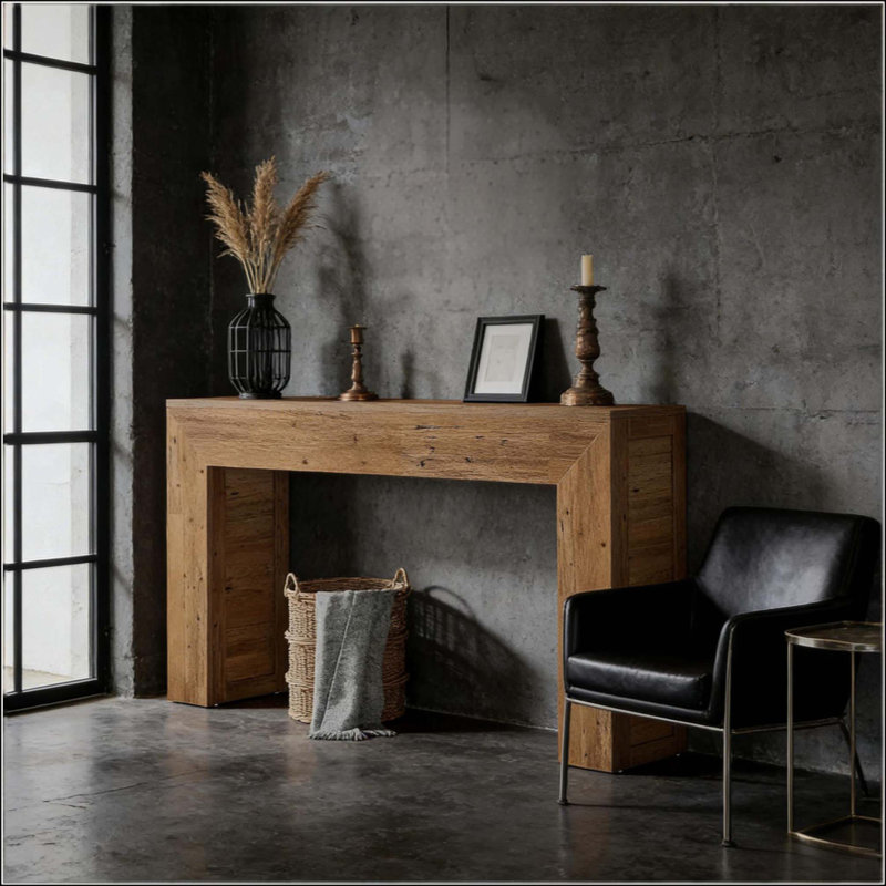 Practical Entry Table,Rustic Console Table,Sofa Table
