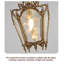 Lustre en verre de style américain Nordic