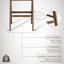 Tabouret de bar en bois massif et rotin Damyria-721016539-721016538