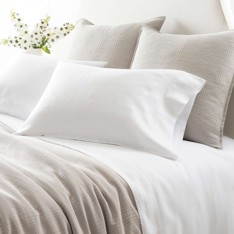 Lush Linen Sheet Set, Queen Sheet Set, White