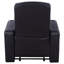 Fauteuil inclinable rembourré avec porte-gobelet