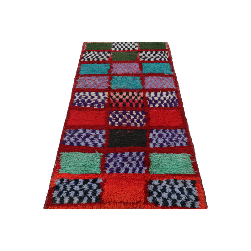 One-of-a-Kind 3’4”x7’ Hand Knotted Area Rug