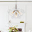 Lustre à intensité variable 6 lumières Meyana-878541494