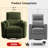 Power Swivel Rocking Recliner chair-306376824