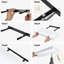 Tablettes flottantes en bois manufacturé 3 pièces Godfree, tablettes murales modernes pour le salon, la chambre à coucher, la salle de bain, la cuisine, le bureau et le rangement-1134432108