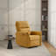 Andee Microsuede Fabric Electric Power Recliner Chair-441494080