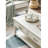 American-style double-drawer coffee table