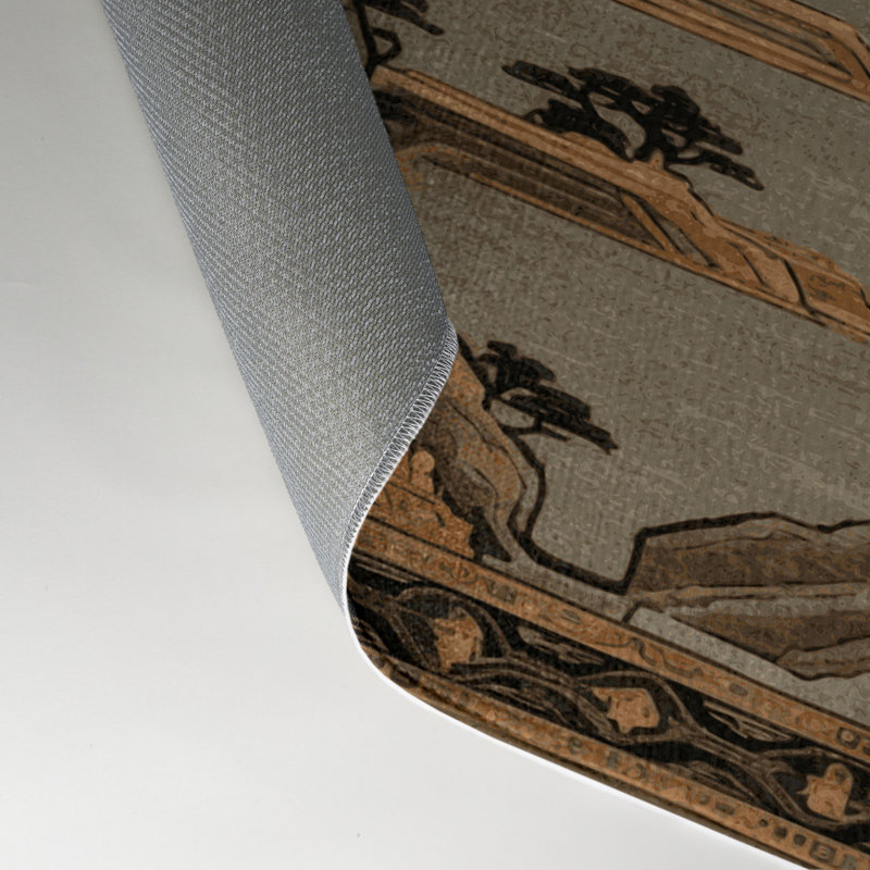 Tapis intérieur et extérieur ArtDeco, Rectangle 9 pi x 12 pi